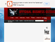 Tablet Screenshot of offishialbusiness.com